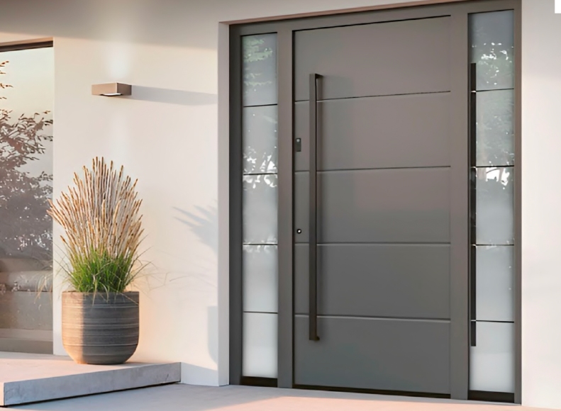 Referenzobjekt Haustüren der Mevo-Fenster AG
